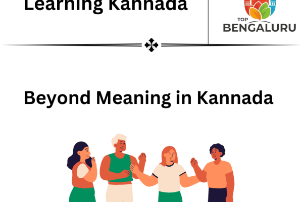 Beyond Meaning in Kannada