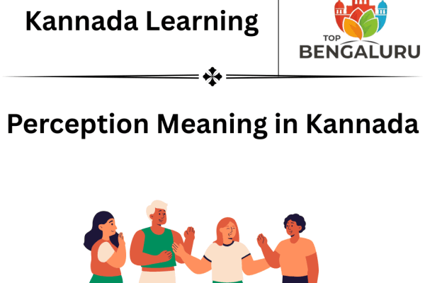 Perception Meaning in Kannada
