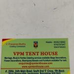 VPM Tent House and Caterers 5 Wedding catering and tent house Bangalore