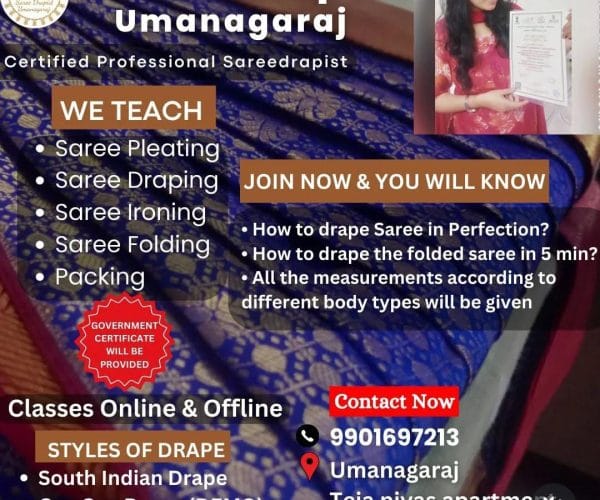 Saree Drapist Umanagaraj 4 Saree Drapist Umanagaraj