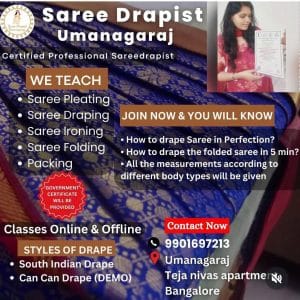 Saree Drapist Umanagaraj