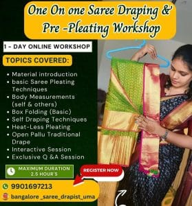 Saree Drapist Umanagaraj