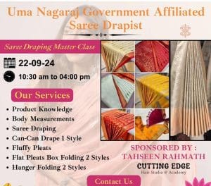 Saree Drapist Umanagaraj